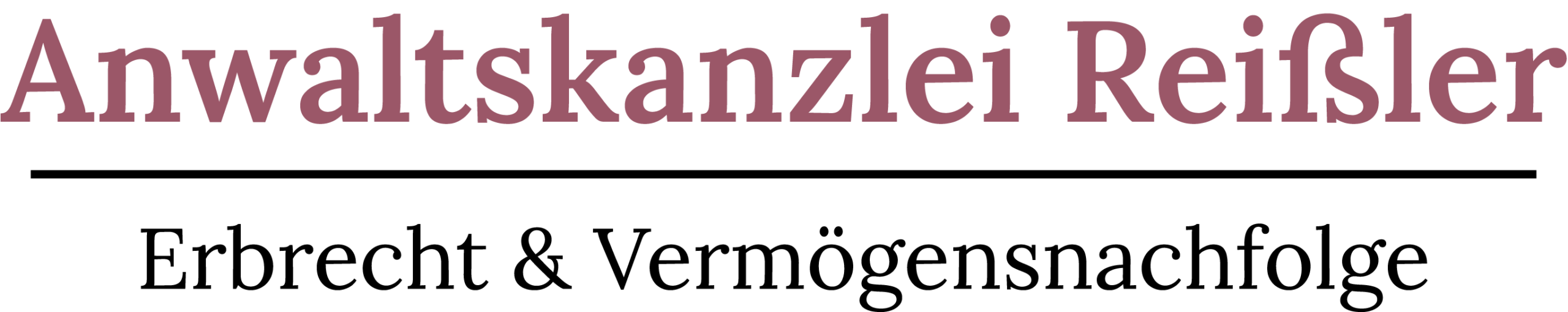 Logo Anwaltskanzle Reissler Erbrecht und Vermögensnachfolge